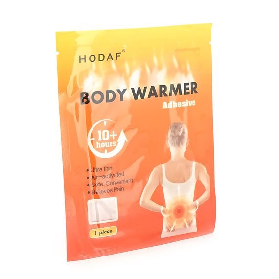 Химическая грелка-пластырь для тела Body Warmer, до 10-ого часа тепла