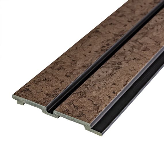 Рейка декоративна PS 2900х120х12мм Шоколадний мармур SW-00001754 | Зображення 2