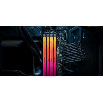 Модуль памяти для компьютера DDR5 16GB 6000 MHz Renegade RGB Kingston Fury (ex.HyperX) (KF560C32RSA-16) | Зображення 5