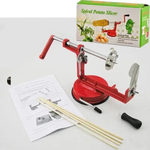 Машинка для різання картоплі спіраллю SPIRAL POTATO SLICER Чіпси | Зображення 1