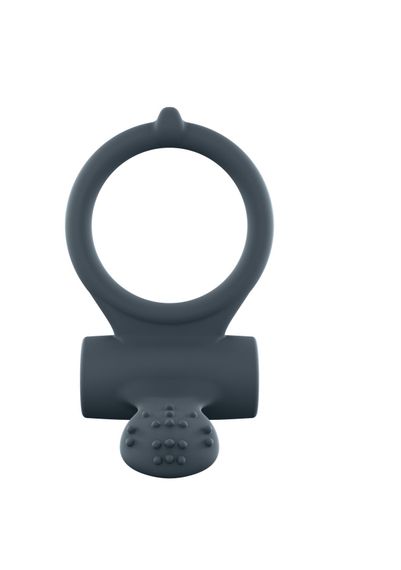 Ерекційне кільце Dorcel Power Clit Plus з вібрацією, перезаряджається, з язичком та щіточкою | Зображення 1