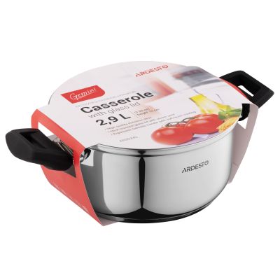 Кастрюля Ardesto Gemini с бакелитовыми ручками 2.9 л (AR3529G) | Зображення 3