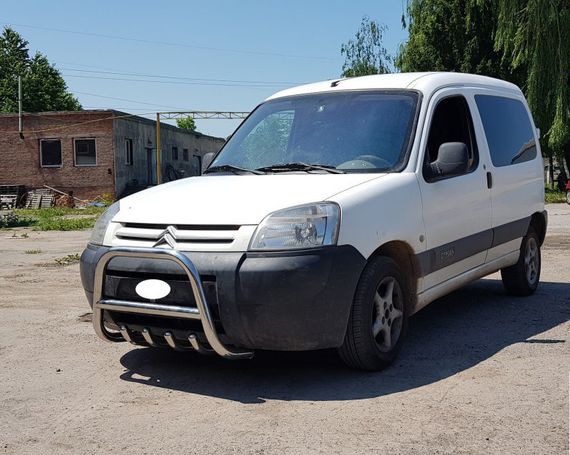 Кенгурятник WT003 нерж.) 50мм для Citroen Berlingo 1996-2008 гг | Зображення 2
