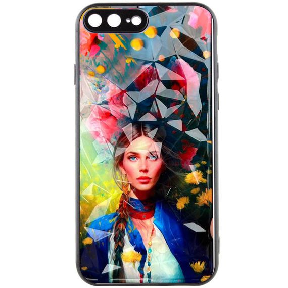 TPU+PC чохол Prisma Ladies для Apple iPhone 7 plus / 8 plus (5.5") Peonies
