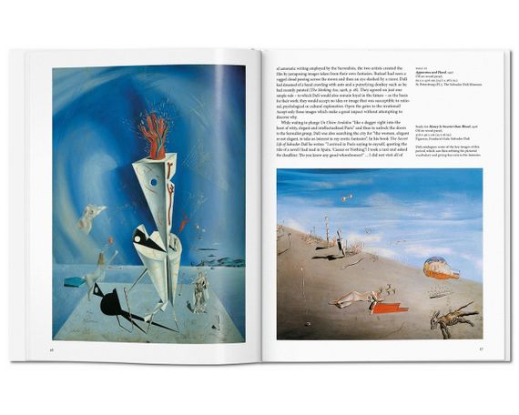 Книги біографії великих художників живопис Сальвадора Далі Dali. Gilles Néret, Taschen книга о художниках | Зображення 3
