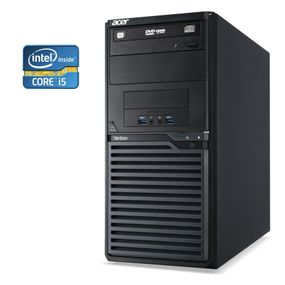 ПК Б-клас Acer Veriton M2631 Tower / Intel Core i5-4570 (4 ядра по 3.2 - 3.6 GHz) / 8 GB DDR3 / 500 GB HDD / Intel HD Graphics 4600 / DVD-RW б/в