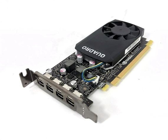 Дискретная видеокарта nVidia Quadro P620, 2 GB GDDR5, 128-bit / 4x miniDisplayPort / SFF б/у | Зображення 1