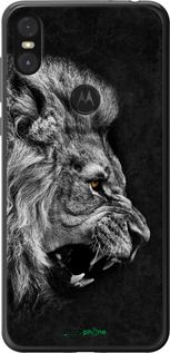 Чохол на Motorola One Лев "1080t-1589-2448"