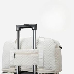 Жіноча дорожня сумка-клатч 48х28х24см XPRO XL-942 Білий (23457275603_332)