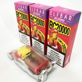 Elf Bar BC20000 вкус Холодный Черный Чай (Iced Black Tea)