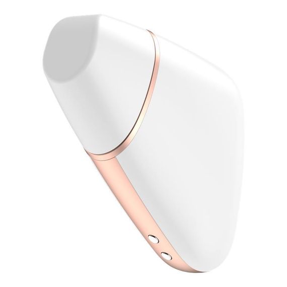 Вібратор Satisfyer Love Triangle Air Pulse Stimulator + Vibration White Sex Aura