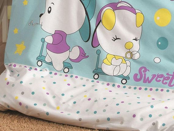 Дитяча постільна білизна Baby Sweet для новонароджених 100% бавовна | Зображення 2