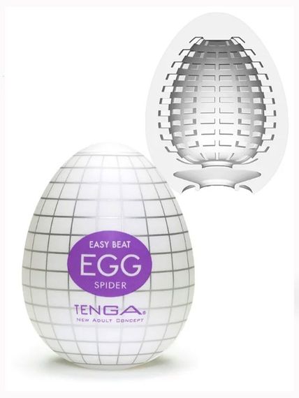 Мастурбатор яйце Tenga EGG Babydoll Універсальний. Фіолетовий EGG-003 | Зображення 2