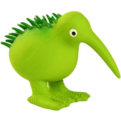 Игрушка для собак Kiwi Walker Птица киви 8.5 см зеленая (8596075000127)