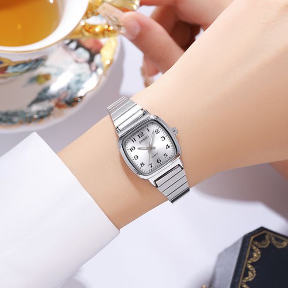 Skmei 2292SI-AC Silver Numbers | Зображення 2