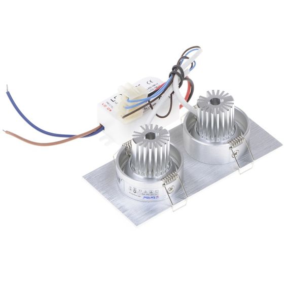Светильник точечный LED-101/2x1W AL | Зображення 4