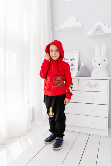 Костюм для хлопчика Носи своє 104 Червоний (p-8420-167398) | Зображення 4