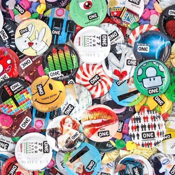 Презерватив ONE Pleasure Plus, 1 шт, з ребристою ділянкою на кінці, зі змазкою | Зображення 3