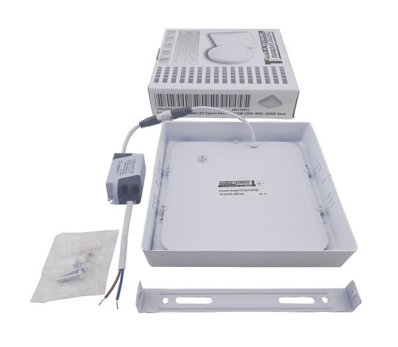 Светильник накладной LED Square Downlight 12W 220V 850L 4000K Alum Ny95000139 | Зображення 3