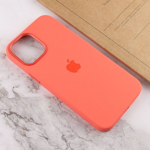 Чехол Silicone case (AAA) full with Magsafe and Animation для Apple iPhone 12 Pro Max (6.7") | Зображення 6