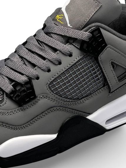 Кросівки Air Jordan 4 Retro Grey Whit , В'єтнам A1199 42 26.5 | Зображення 6