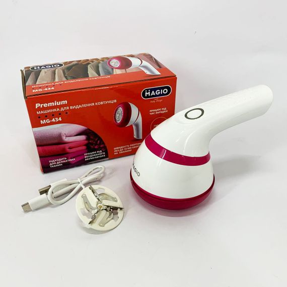Електрична машинка для видалення ковтунів MAGIO MG-434, Машинка для видалення котушок RA-51 | Зображення 4