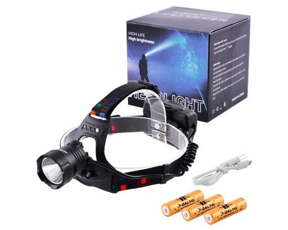 Налобний ліхтар з функцією Power Bank XQ-218-HP50 (47516-218_273) | Зображення 3