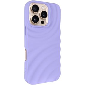 Чохол TPU MonoWave для Apple iPhone 16 Pro (6.3") Pink Light Blue