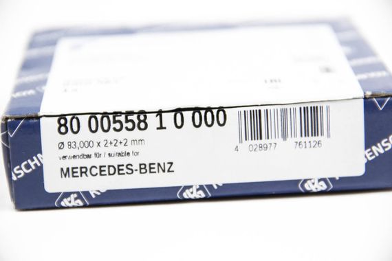 Кільця поршневі std mercedes benz om642.9xx, KOLBENSCHMIDT (800055810000) | Зображення 2