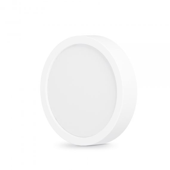 LED Світильник круглий накладний VIDEX 12W 5000K White | Зображення 1