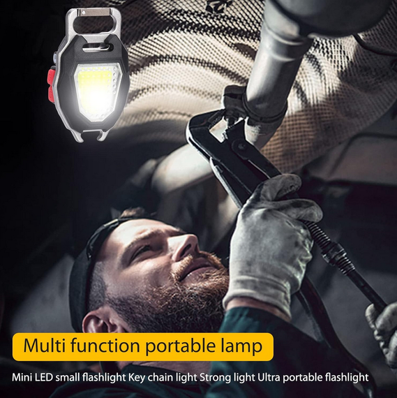 Багатофункціональний ліхтар XPRO D73-1 COB з Li-Ion акумулятором, індикацією заряду та запальничкою, ЗУ Type-C (46821-d73-1_253) | Зображення 9