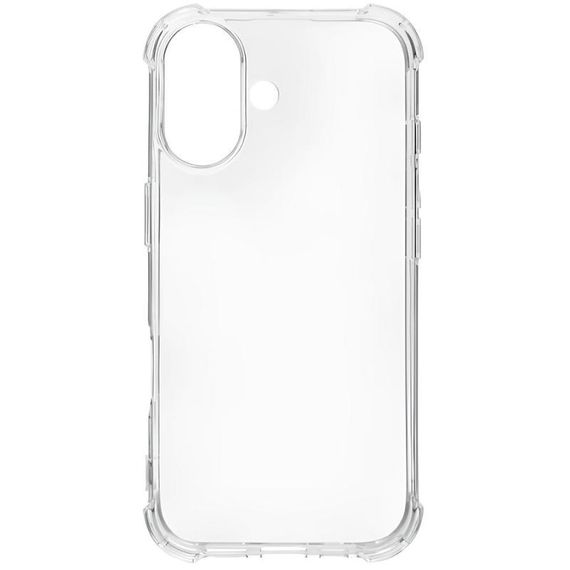 TPU чохол GETMAN Ease logo посилені кути для Apple iPhone 17 (6.3") Безбарвний (прозорий) | Зображення 1