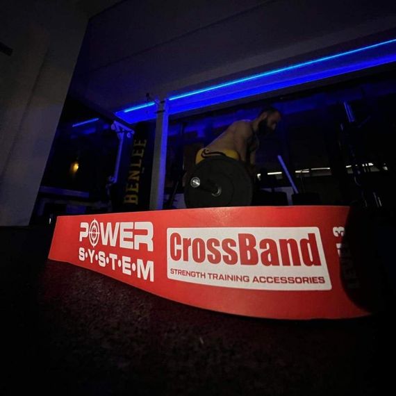 Еспандер-петля (гумка для фітнесу і кроссфіту) Power System PS-4053 CrossFit Level 3 Blue (опір 15-40 кг) | Зображення 6