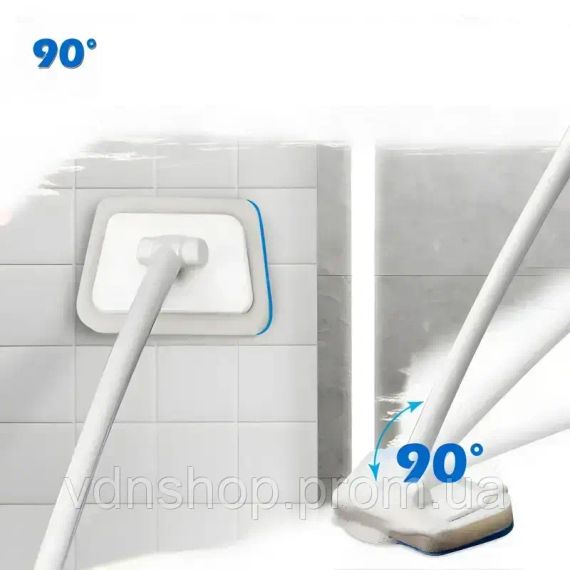 Трапецієподібна щітка для очищення підлоги з довгою ручкою Glass eraser | Зображення 2