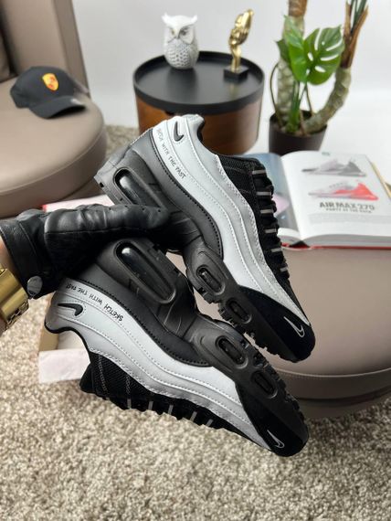 Жіночі кросівки Air Max 95 White Black , В'єтнам 39 24.5 см | Зображення 5