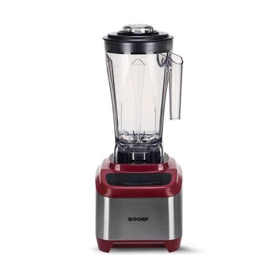 Блендер профессиональный BioChef Atlas Power Blender(Stainless Steel) - самый бесшумный супер блендер, красный | Зображення 1