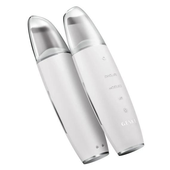 Микротоковый скраббер для кожи и устранение черных точек GESKE MicroCurrent Skin Scrubber&Blackhead Remover 9в1 magenta, Белый | Зображення 5