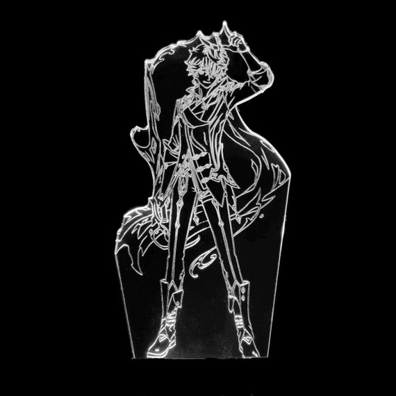 Акриловый светильник-ночник Чайльд Тарталья белый tty-n001203