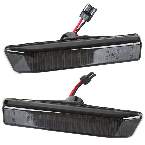 BMW 7 E38 (94-01) динамічні LED повторювачі поворотів рестайлінг, БМВ е38