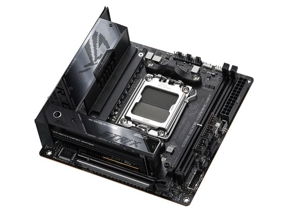 Материнcька плата ASUS  ROG STRIX X670E-I GAMING WIFI sAM5 X670 2xDDR5 M.2 HDMI WiFi BT mITX (90MB1B70-M0EAY0) | Зображення 4