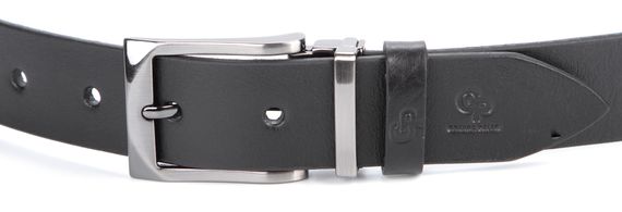 Ремень мужской GRANDE PELLE 00872 Черный | Зображення 1