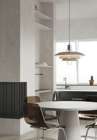 Люстра підвісна на 1 лампочку 27108 Білий 60-170х48х48 см.