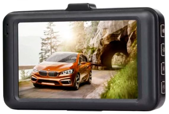 Автомобильный видеорегистратор T626 FULL HD 1080 Черный | Зображення 1
