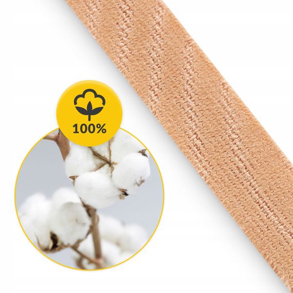 Стрічка кінезіологічна (кінезіо тейп) 4FIZJO 1 см x 5 м Biege (P-5905973400800) | Зображення 1