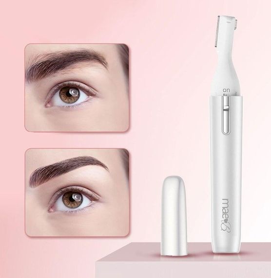 Двосторонній жіночий тример Mae B, білий | Зображення 1