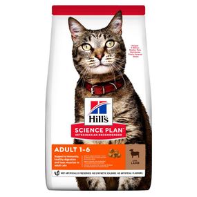Сухий корм Hill's Science Plan для дорослих котів з ягням 3 кг