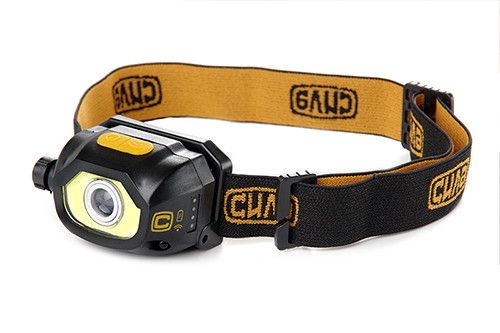 Ліхтар налобний Зум із сенсором (Li-ion 1000 мА·год) СИЛА 900512