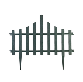 Огорожа для газону набір/4 секції Парканчик зелений Алеана