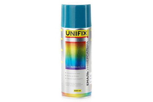 Эмаль акриловая универсальная RAL 5021 Морская волна гл. 400мл UNIFIX