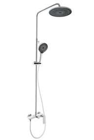 Душова система для душу Qtap Slavonice Chrome QTSLA110CRM45912